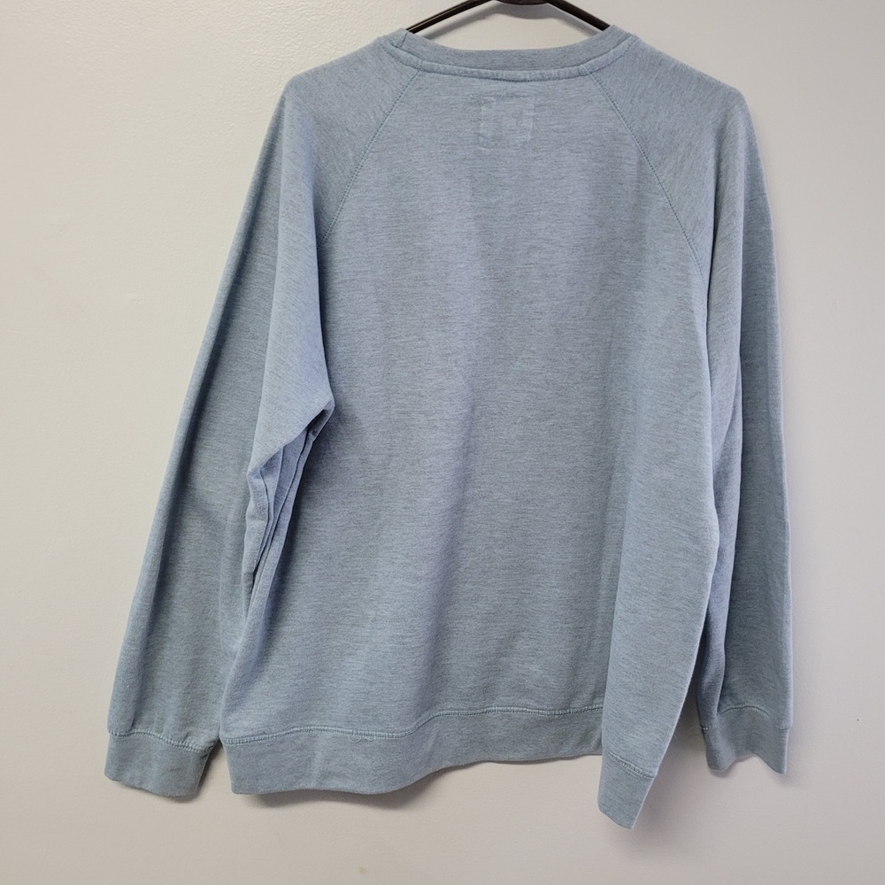 Salt Creek Apparel Upper Michigan Graphic‎ Sweatshirt Light Blue Pullover Size L - Picture 5 of 8